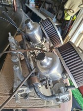 MGB gt Twin HS4 SU Carburettors Fully Refurbished manifold stainless heat shield
