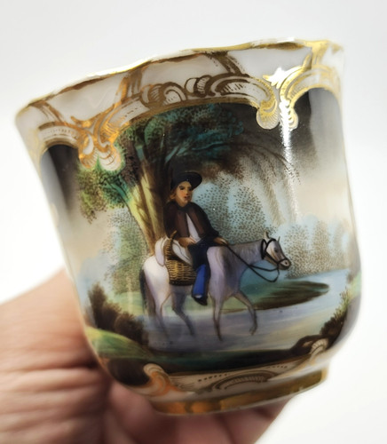 Tasse porcelaine russe gulin - porcelaine,