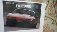 trans am pontiac 1982 firebird sales booklet