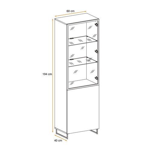 Vaisselier design étagères - vaisselier,