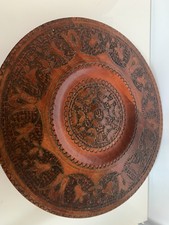 assiette ancienne en Bois