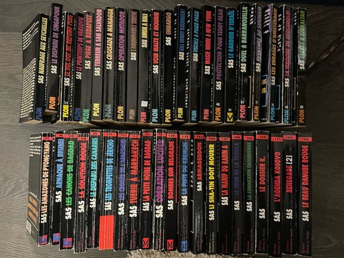 Lot livres sas gérard - de,