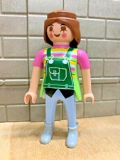 PLAYMOBIL Character Women Farmer Boots Overall 02 for CUSTOM RARE VINTAGE