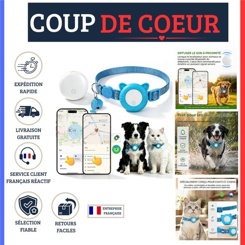 Traceur gps chat chien - traceur,