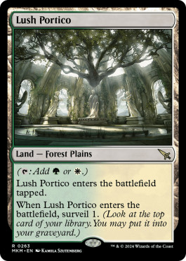 Magic mtg portique luxuriant - magic,
