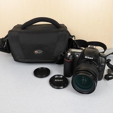 Nikon D50 Camera DSLR w/NIKKOR 28-80mm f3.3-5.6 Lens and Camera Bag Tested Good