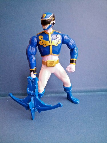 Figurine power rangers bleue - rangers,