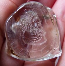 Camée intaille verre moulé Ancien 18e siècle cameo intaglio seal sceau antique