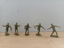 5 soldiers infantry soft plastic repro Quiralux Cofalu 