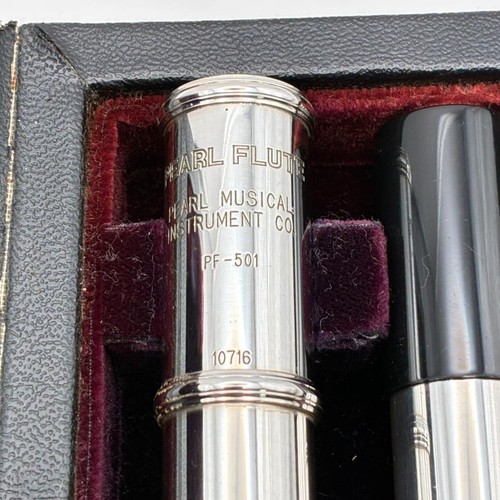 Flûte pearl 501 plaqué - flûte, pf-501