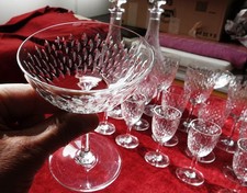 4 Coupes Champagne Cristal de