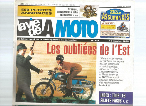 Vie moto n 329 - la, de