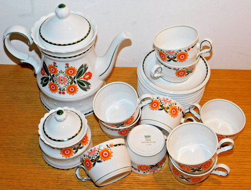 Vintage lot tasse cafe - vintage,