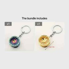 Lot de 2 Porte-clés Jante de