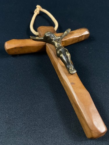 Crucifix bois olivier - bois, d'olivier