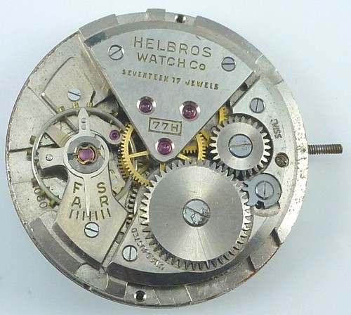 Vintage helbros 77h - 77h, wristwatch