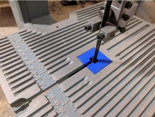 Bandsaw table insert - plate, for