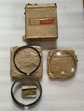 Harley Davidson WLA NOS Headlight Replacement Lens Set OEM #4906-40