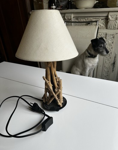 Petite lampe chevet bois - lampe, de