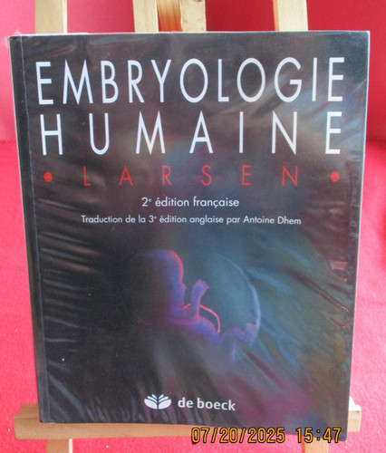 Embryologie humaine larsen - humaine-, larsen-