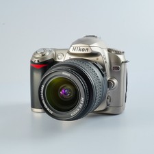 EXCELLENT Nikon D50 Silver + AF-S Nikkor 18-55mm F/3.5-5.6 GII + SD 2GB Digi...