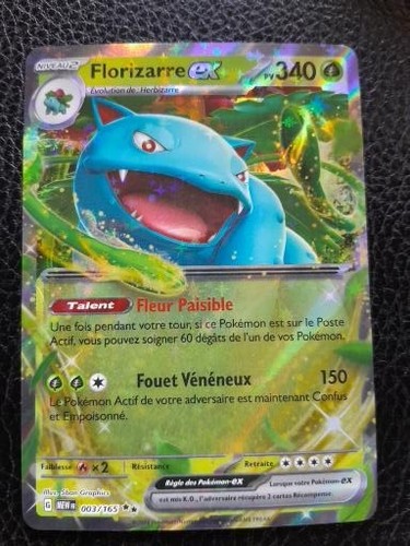 Carte pokémon florizarre - carte,