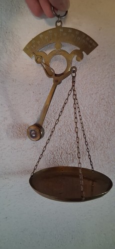Balance ancienne laiton - ancienne, en