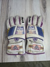 Reusch US Freestyle Ski Team Racing Winter Gloves Vintage 80's Leather Size 9