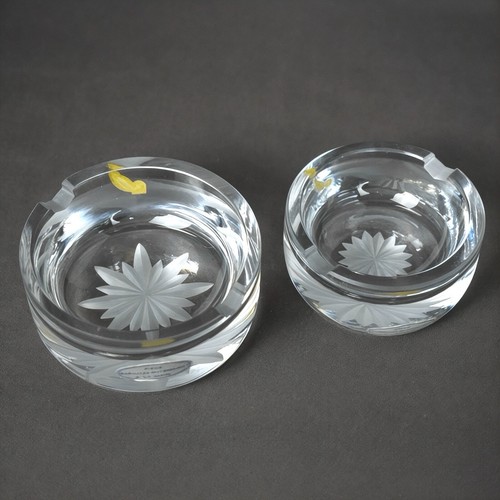 Lot cendriers cristal - cendriers, en