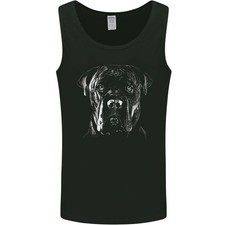 Cane Corso Tête Tir Veste Sans Manches Pour Hommes
