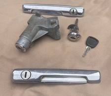 Rare Mk2 Ford Escort Matching Lock Set Door Handle Ignition Boot ALL OFF ONE KEY