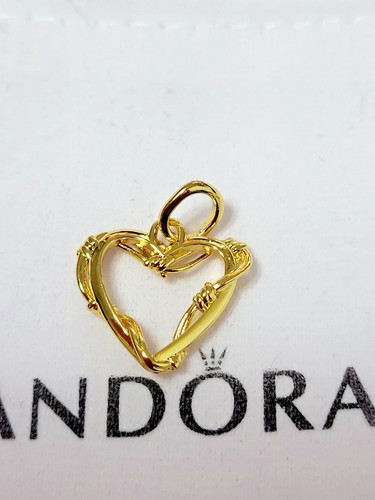 Charm pandora cœur fil - cœur, fer