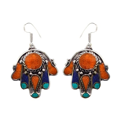 Boucles oreilles ethniques - boucles, d'oreilles