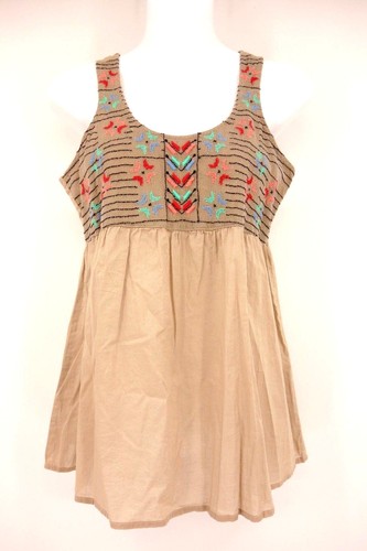 Mudd shirt women small tan - mudd, women's