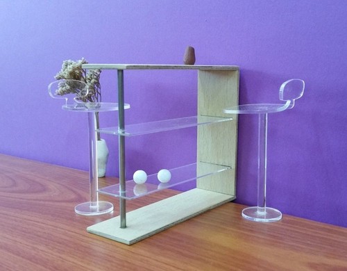Contemporary counter meuble - contemporary,