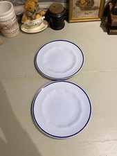 2 assiettes à dessert HBCM