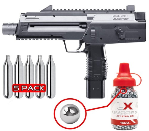 Umarex steel storm air pistol - steel,