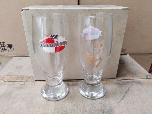 Lot verres bière kro - 6,