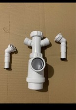 Siphon Évier  Avec Double