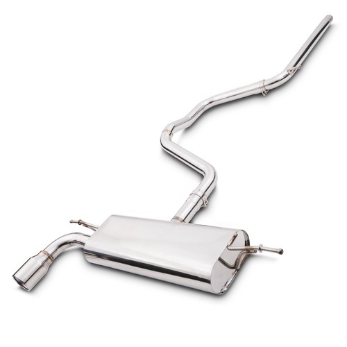 Cat back exhaust system for - for, vw