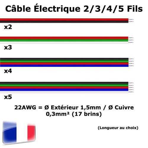 Câble électrique modélisme - Électrique,