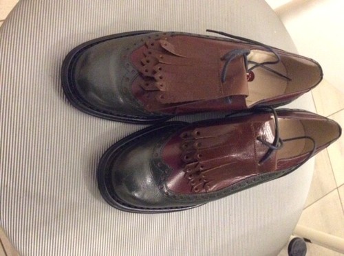 Derbies femme cuir neuves - cuir,