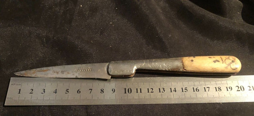 Ancien couteau pliant corse - couteau,