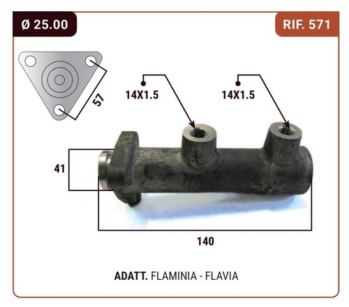 Pompe frein lancia - pompe,