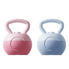 Kettlebell rempli d'eau Pilates Poids réglable 2-6 kg Kettlebell