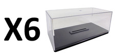 Lot de 6 boites vitrine