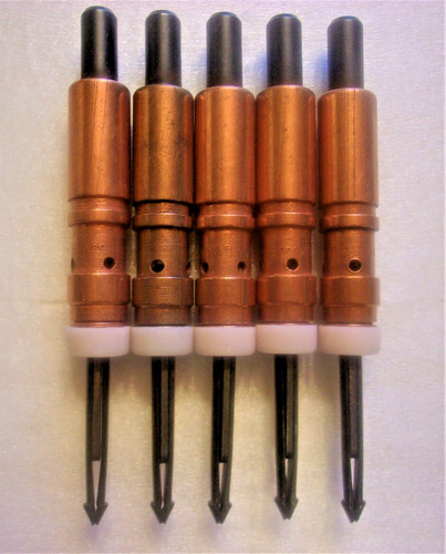 Cylindrical 1 4 clecos - , 5