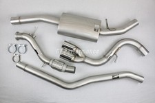 Ligne Echappement + Downpipe Defap BMW 118d 120d 123d E82 E88 Série 1 Catback