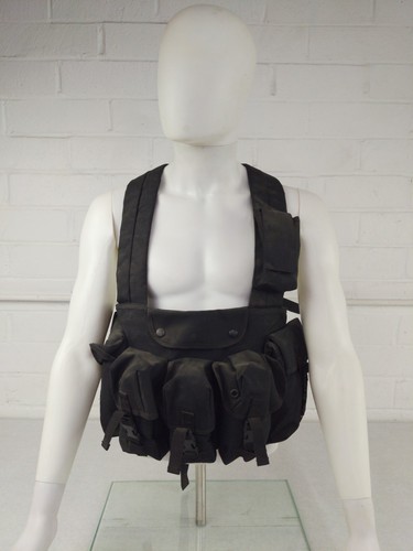 Black pocket chest rig - black, 6