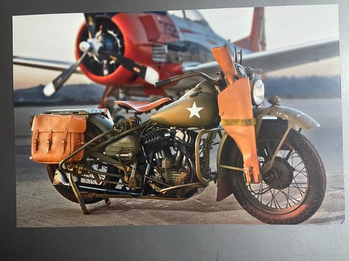 Impression moto 1942 harley - 1942,